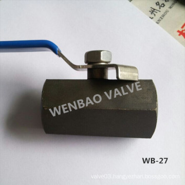 6000psi 1-PC Forged Steel Ball Valve Price